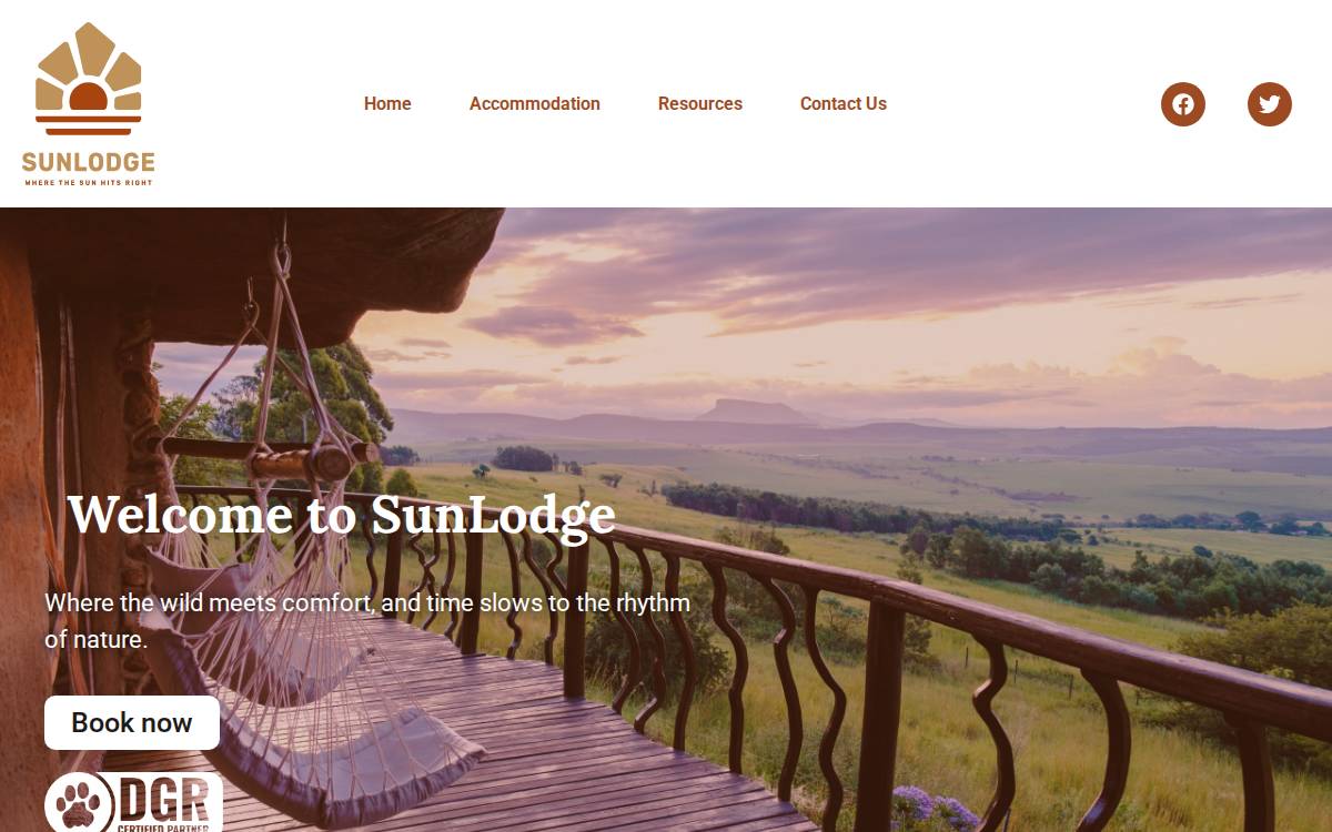 CONNECT WITH US website preview
