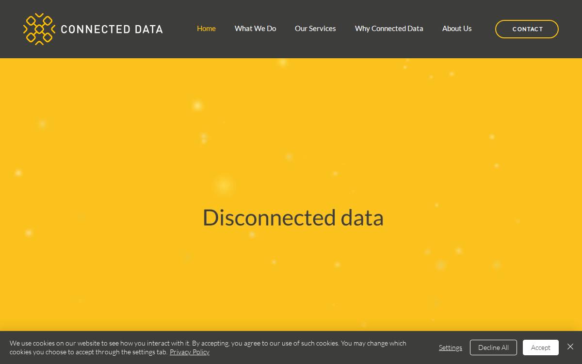 Connected Data website preview