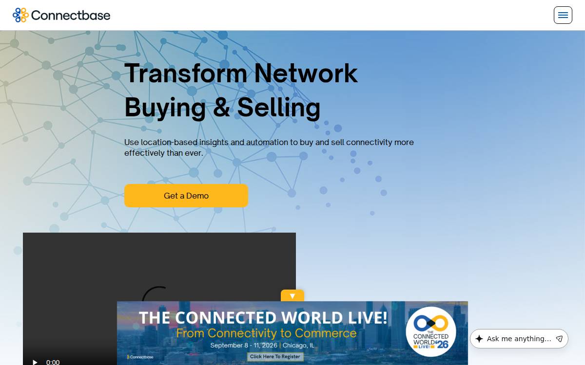 Connected2Fiber website preview
