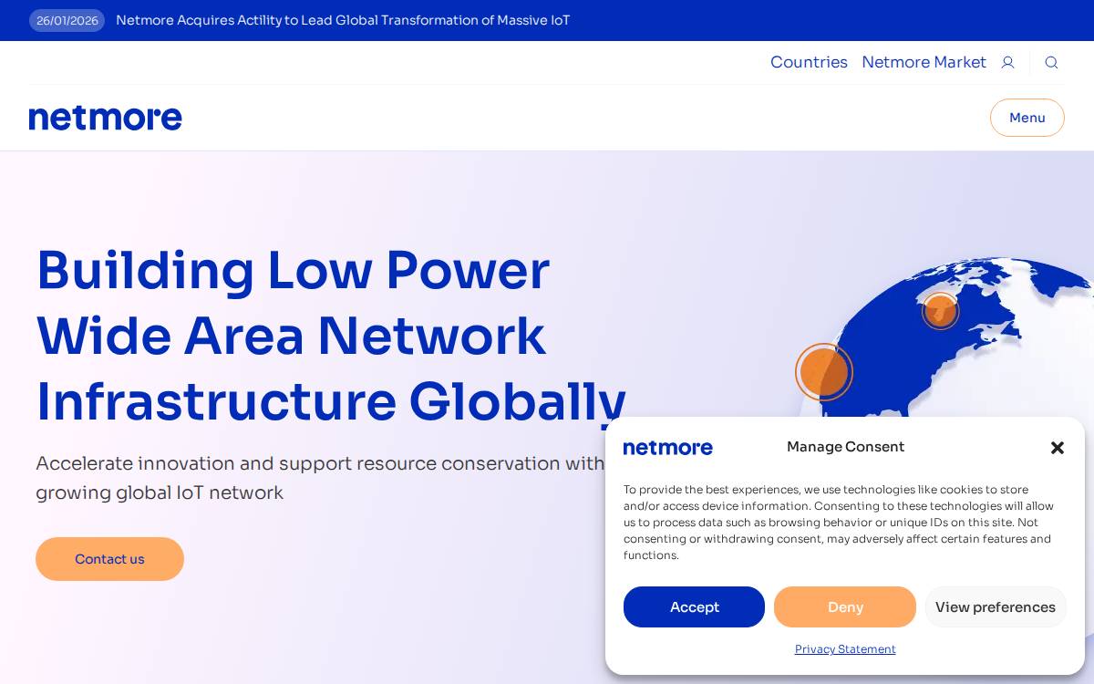 Connecting the IoT Revolution website preview