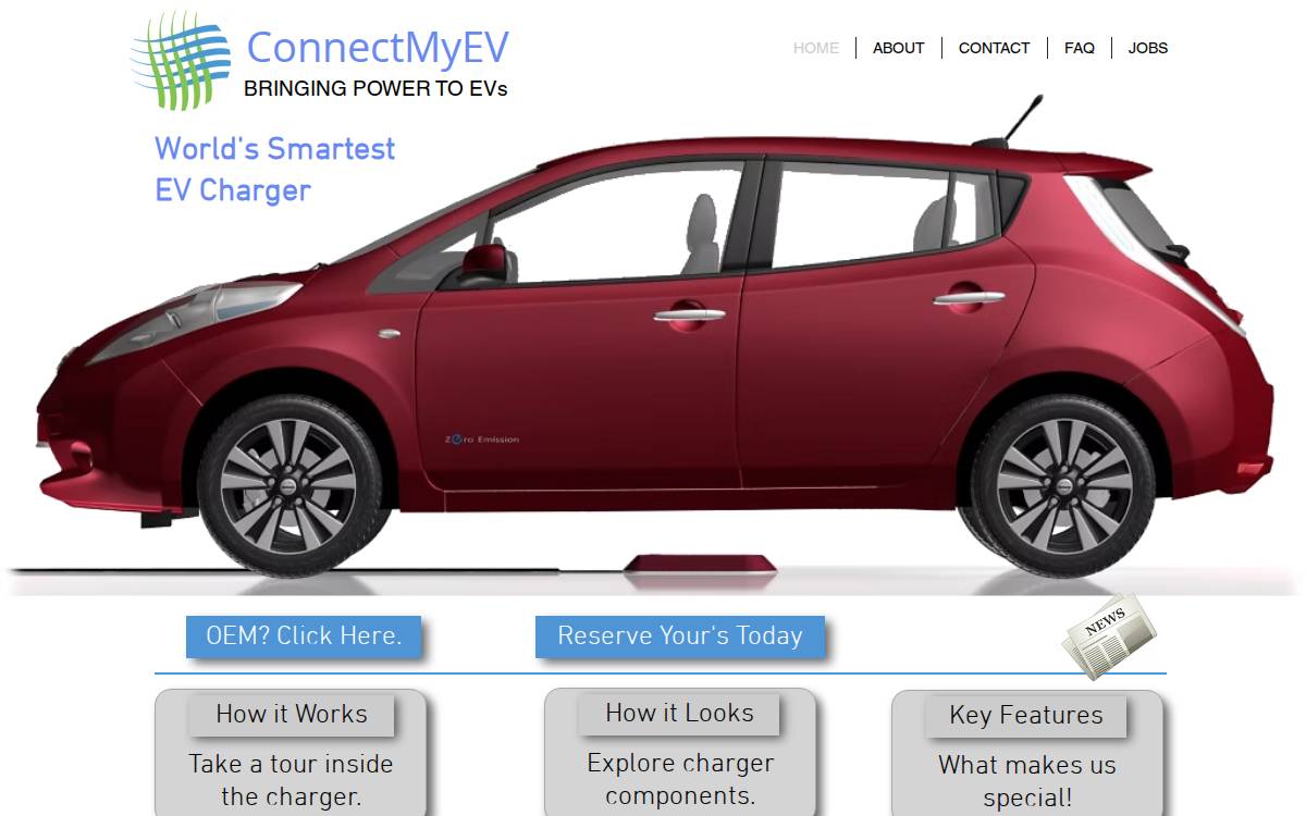 Connectmyev website preview