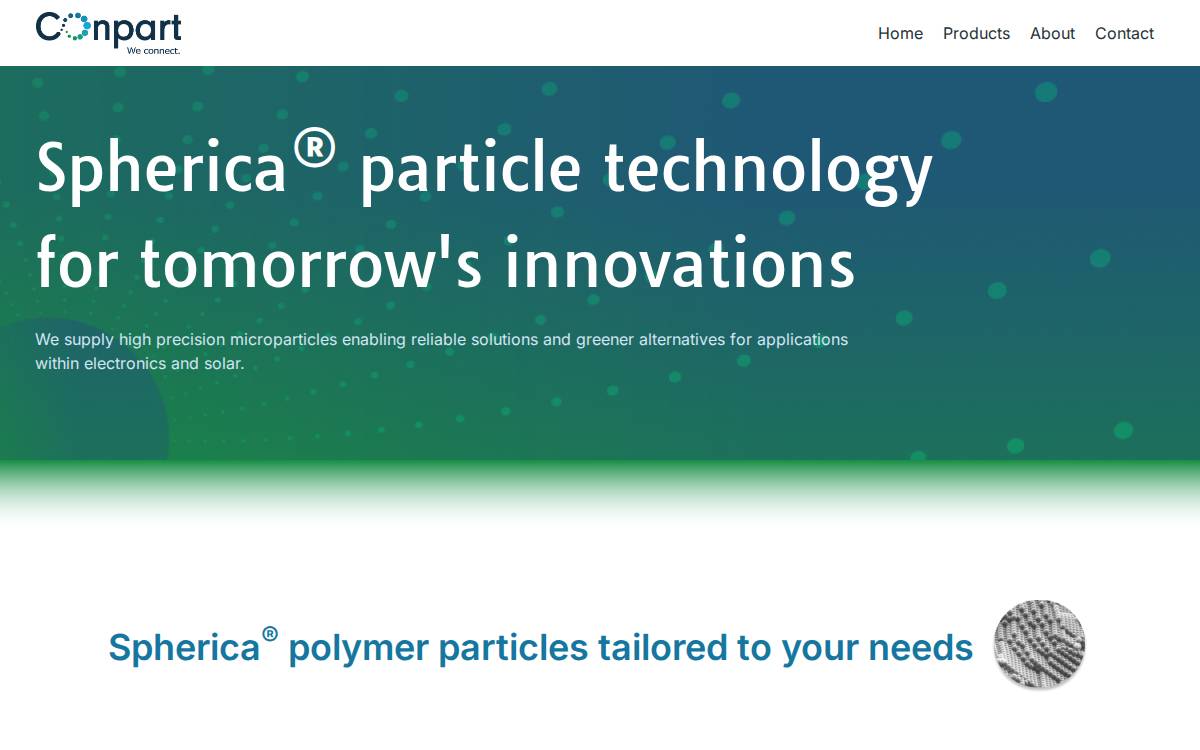 Conpart website preview