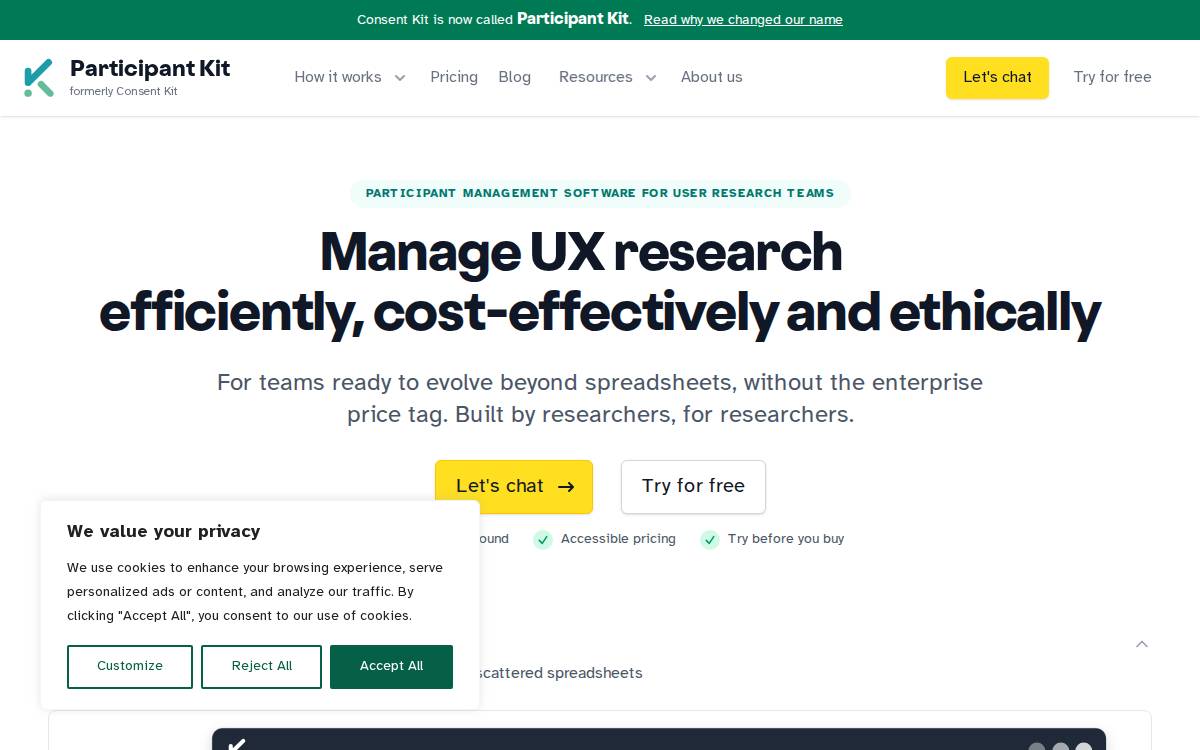 Consent Kit website preview
