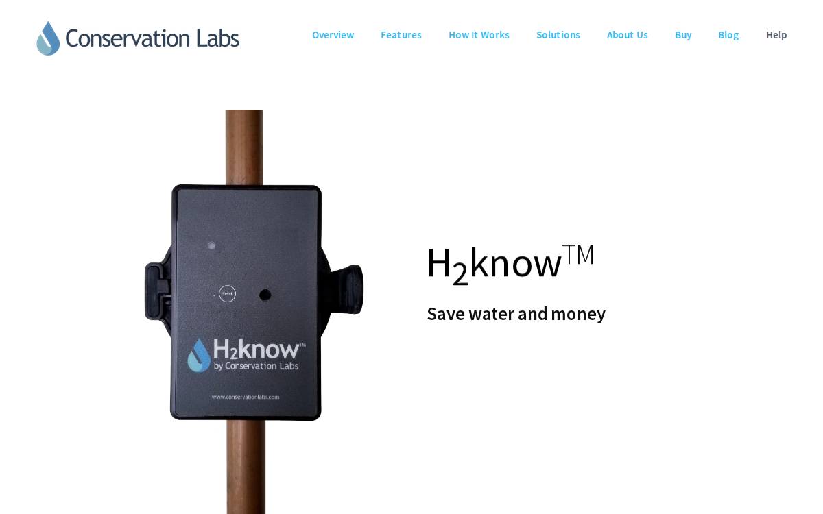 Conservation Labs website preview