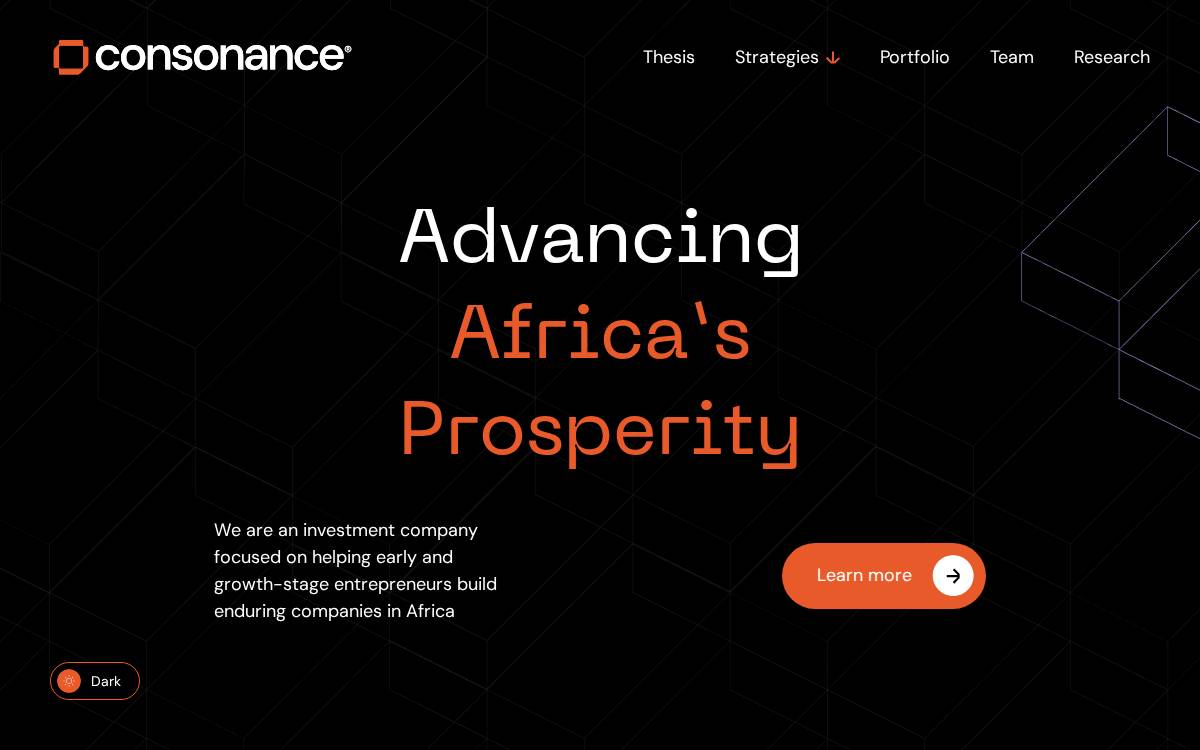 Consonanceinvest website preview