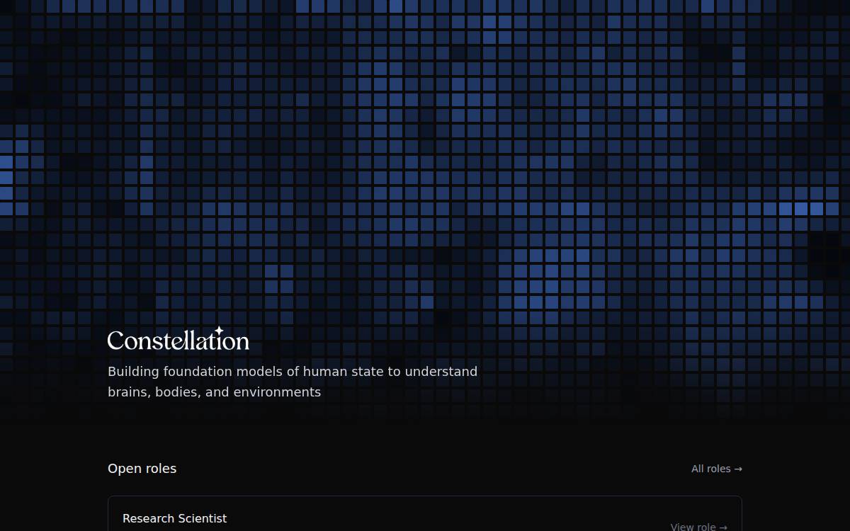 Constellationlab website preview
