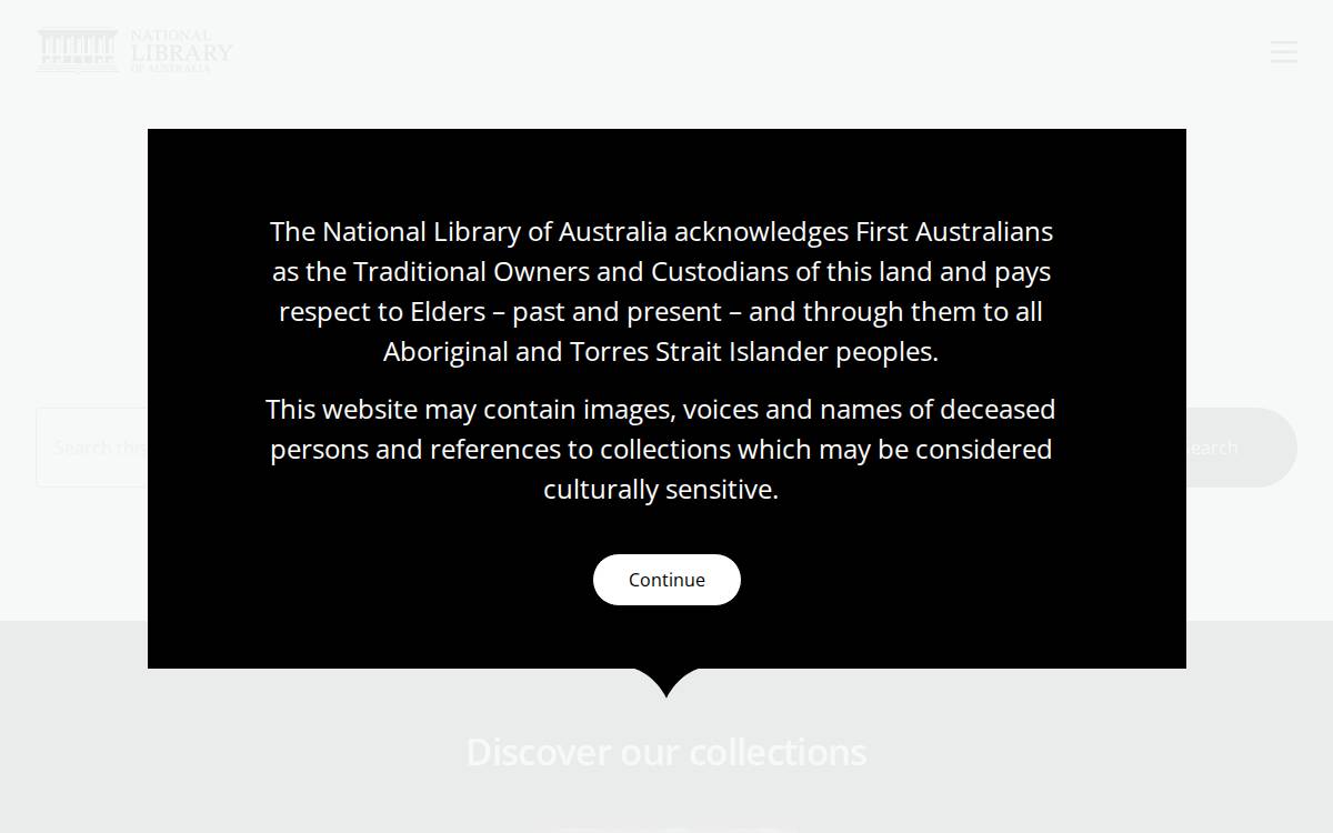 Constitutional recognition website preview