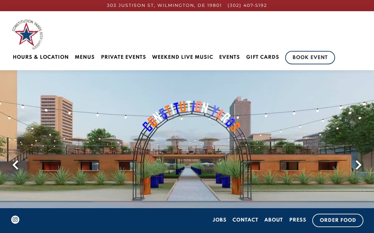 Constitutionyards website preview