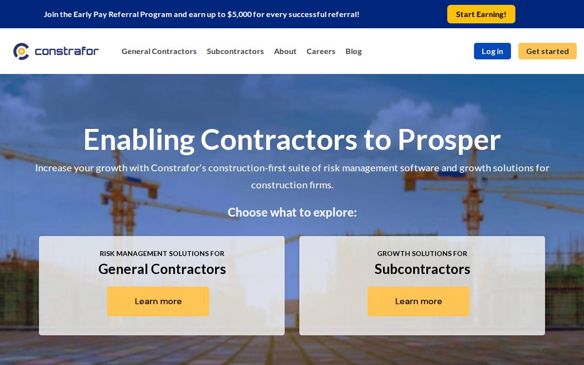 Constrafor website preview