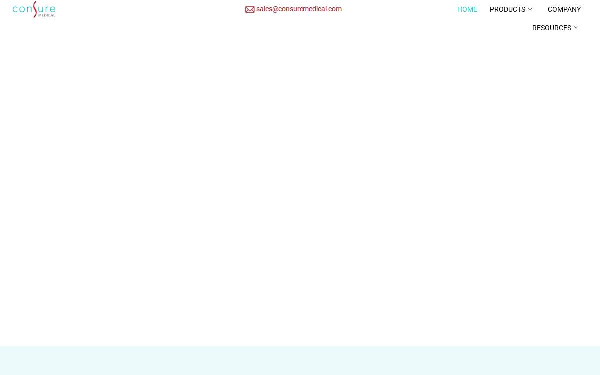 Consure Medical website preview