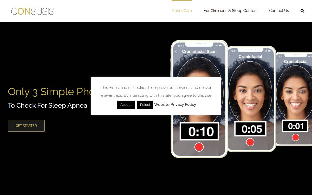 Consusis website preview