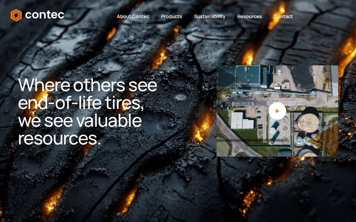 Contec website preview