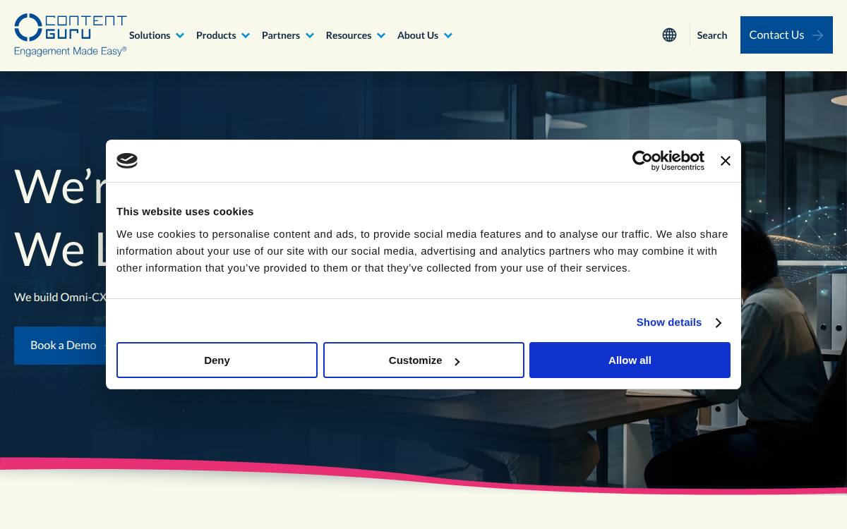 Content Guru website preview