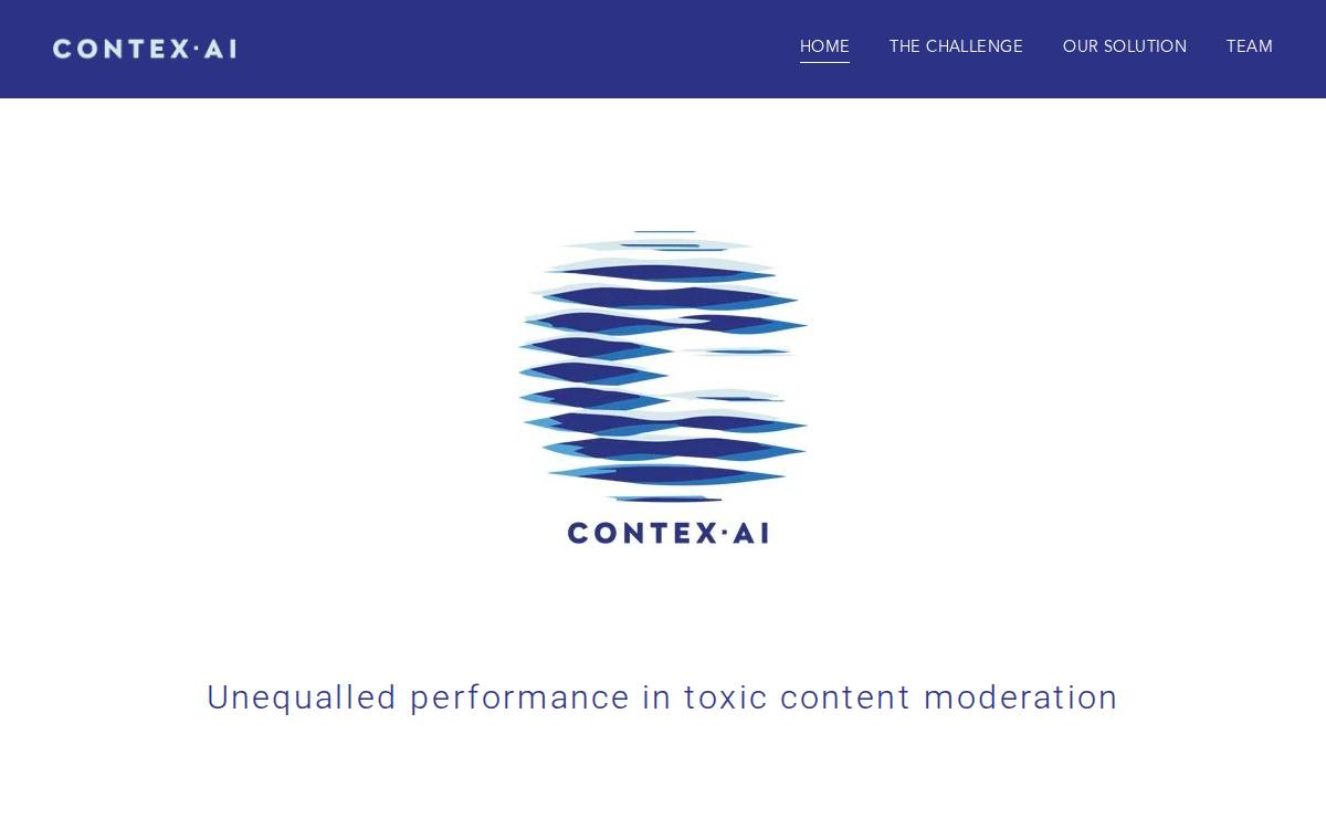 Contex website preview