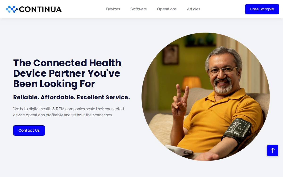 Continua Systems website preview