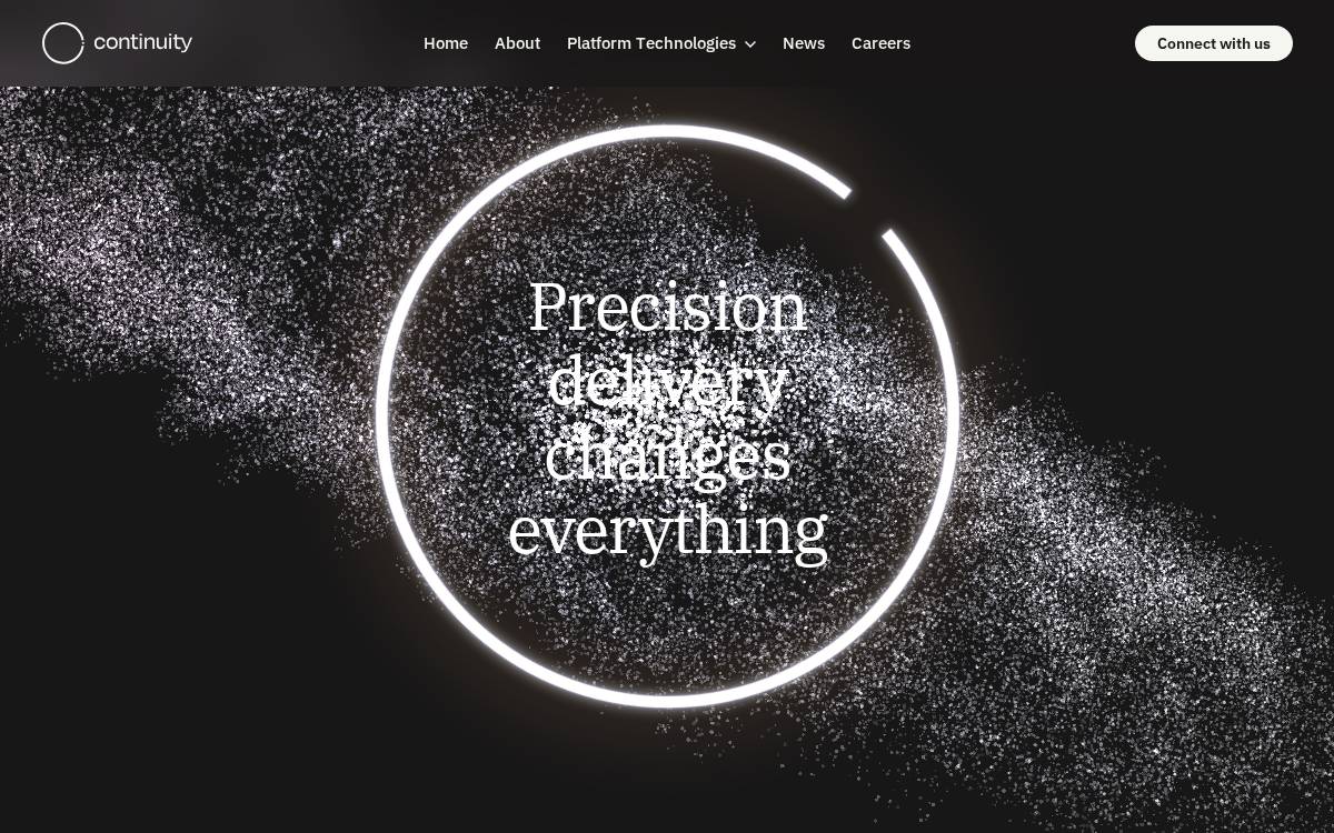 Continuity Biosciences website preview