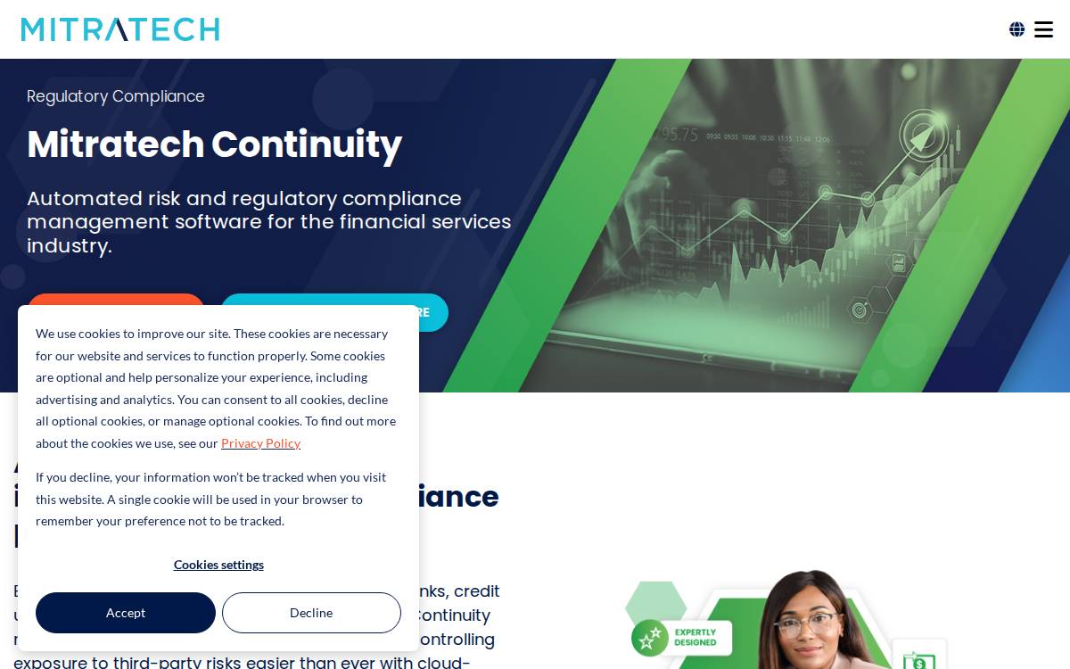 Continuity Control, Inc. website preview