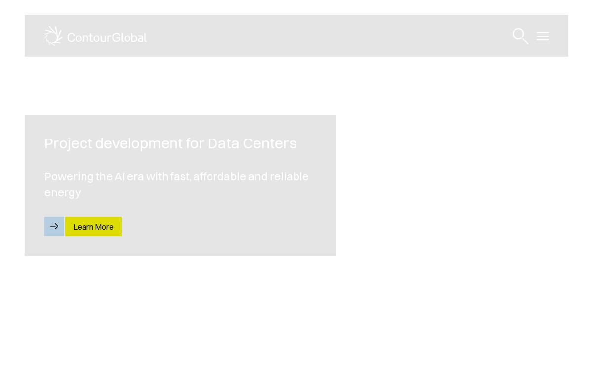 ContourGlobal website preview