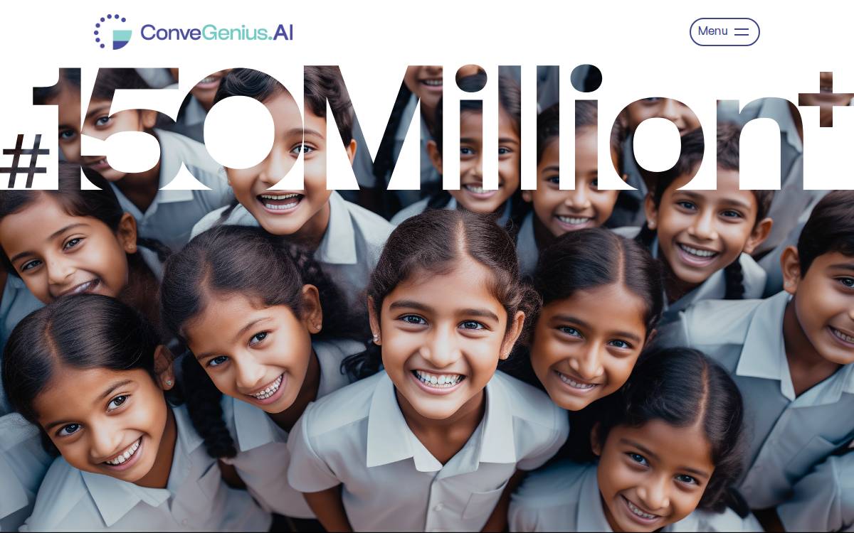 ConveGenius website preview