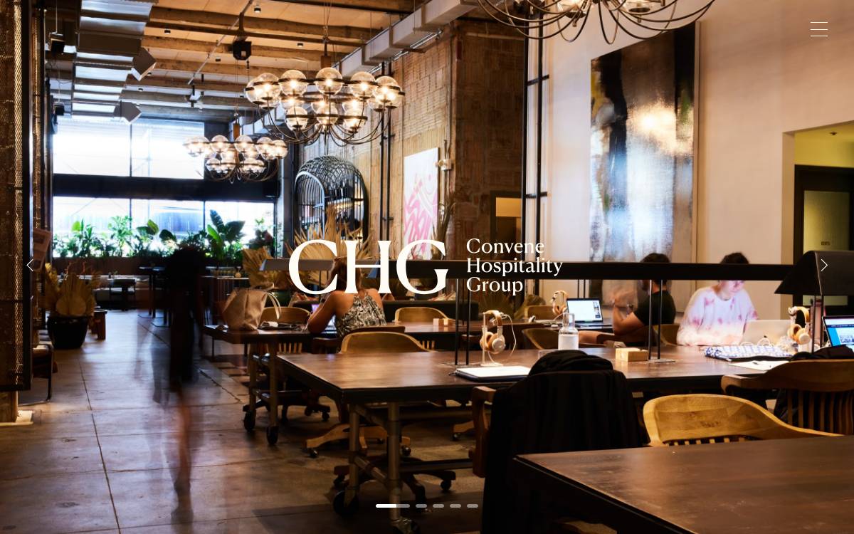 Convene website preview