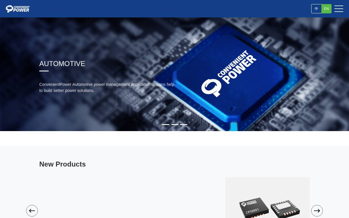 Convenientpower website preview