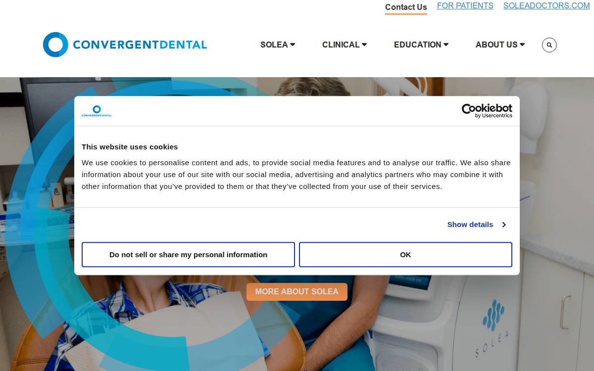 Convergent Dental website preview