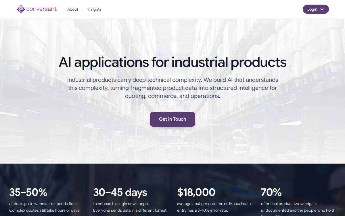 Conversant website preview