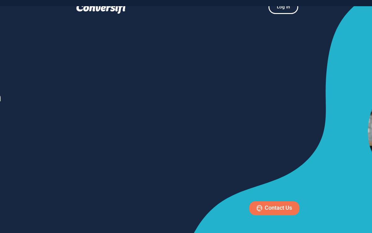 Conversifi website preview