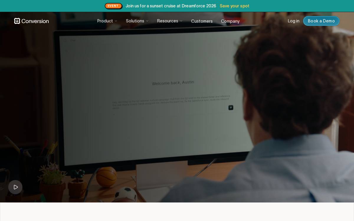 Conversion website preview