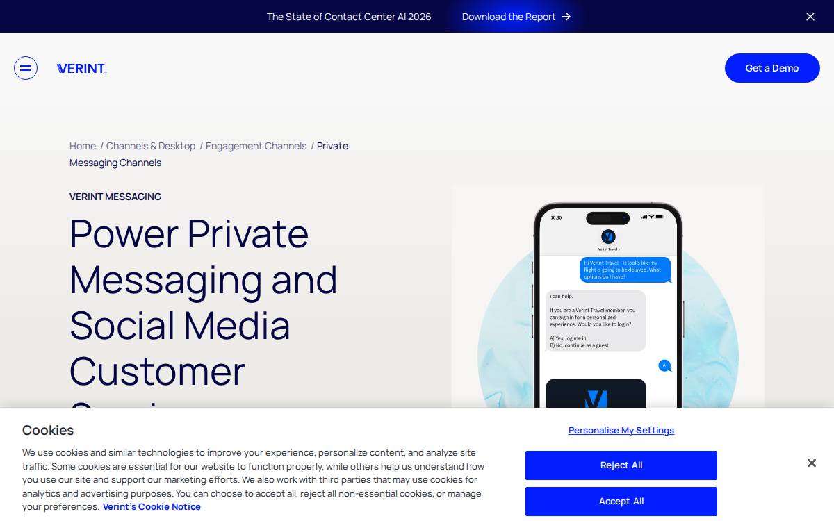 Conversocial website preview