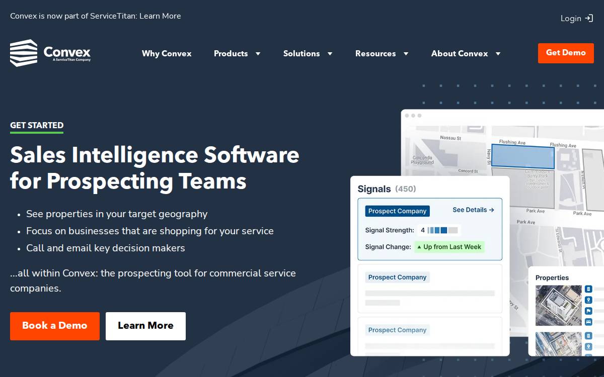 Convex website preview
