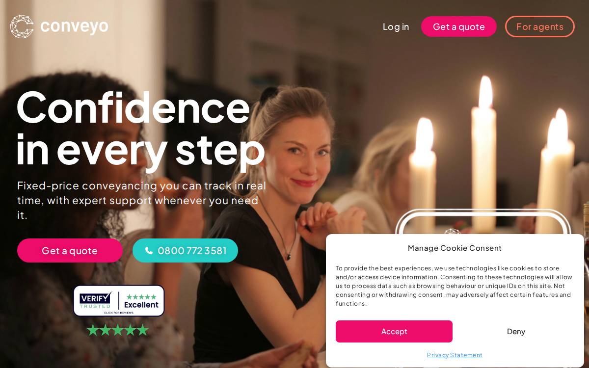 Conveyo website preview