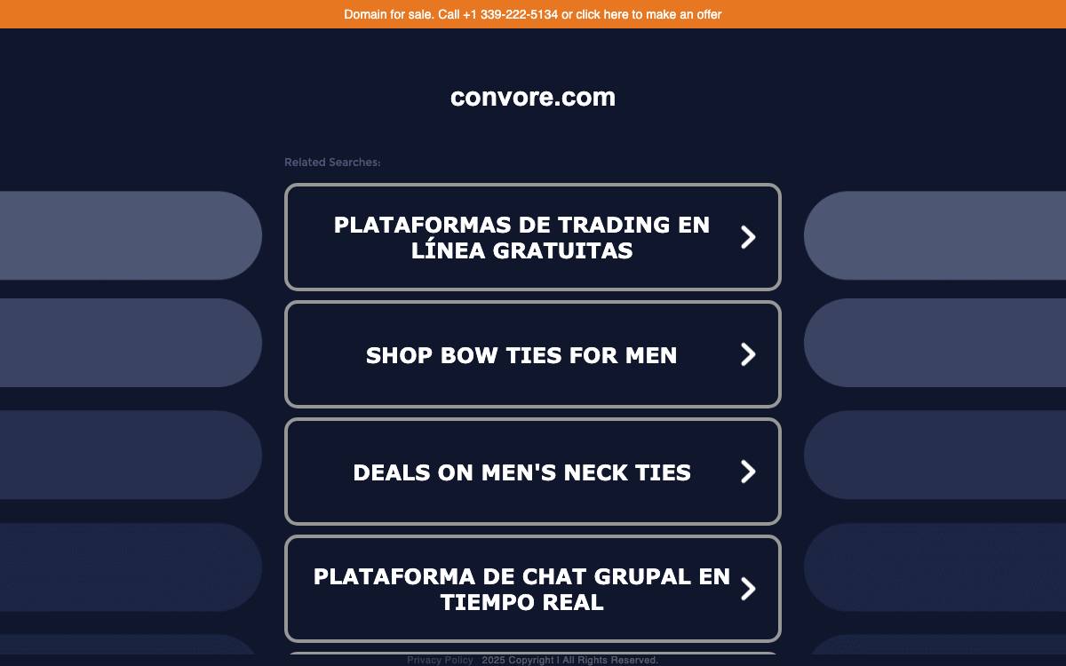Convore website preview