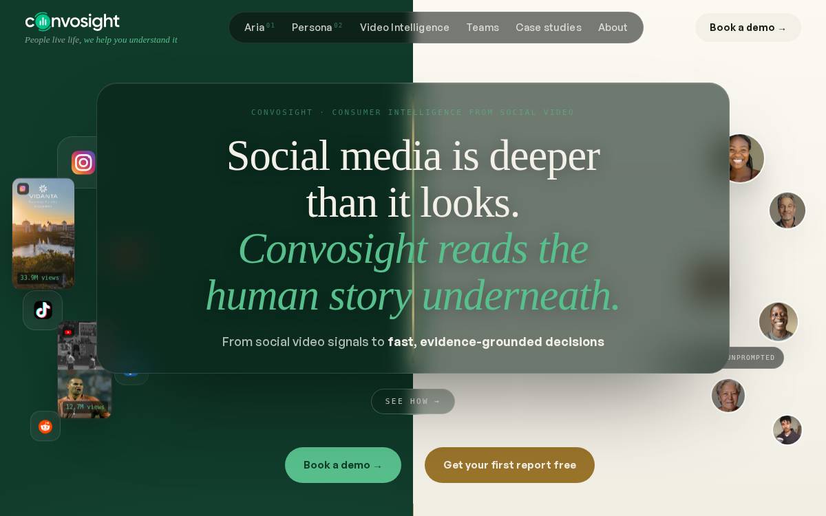 Convosight website preview