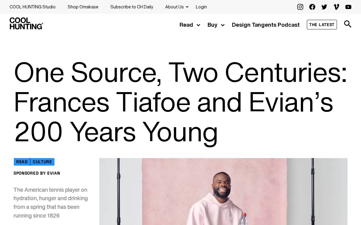 Coolhunting website preview