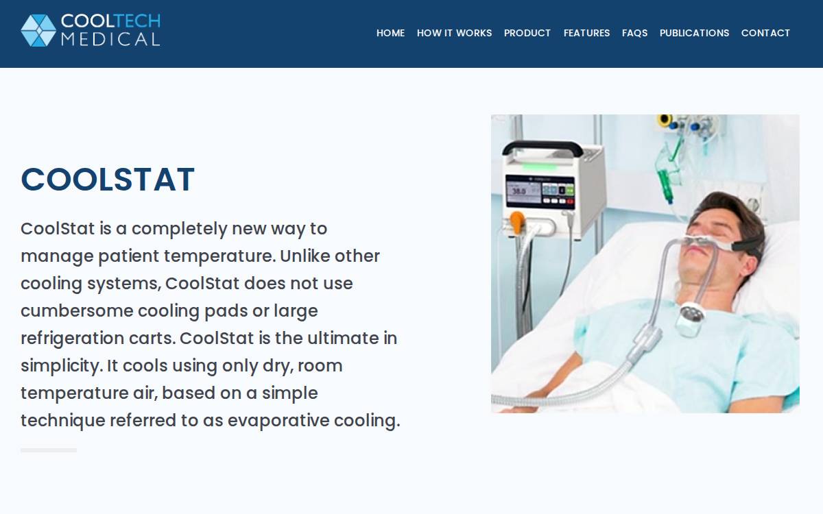 Cooltechcorp website preview