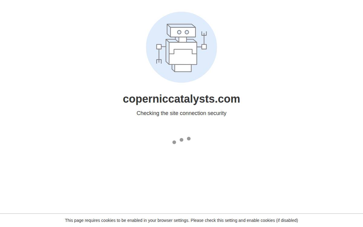 Copernic Catalysts website preview