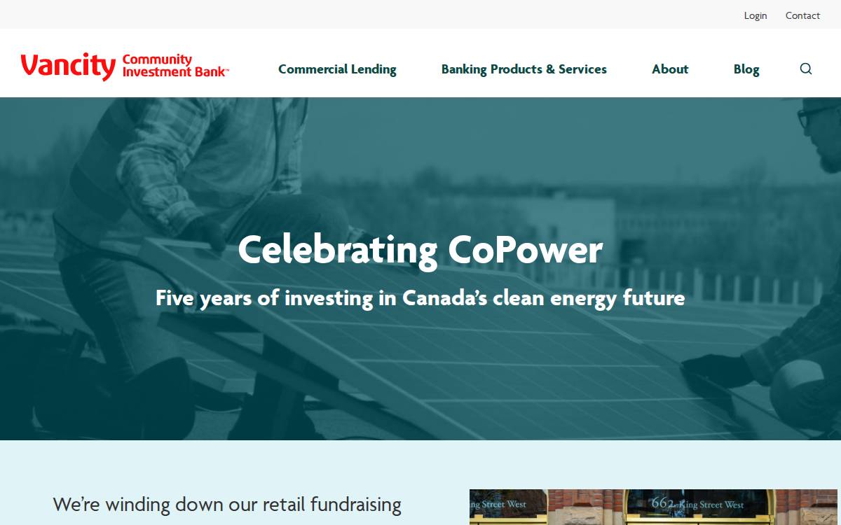 Copower website preview