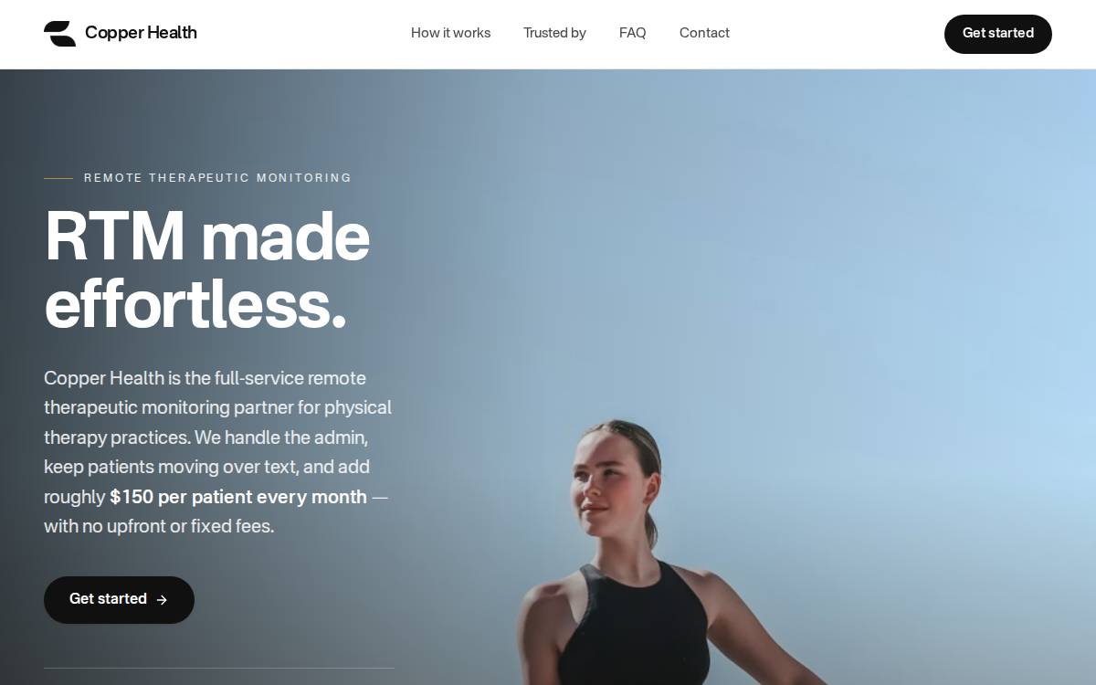 Copper Health website preview