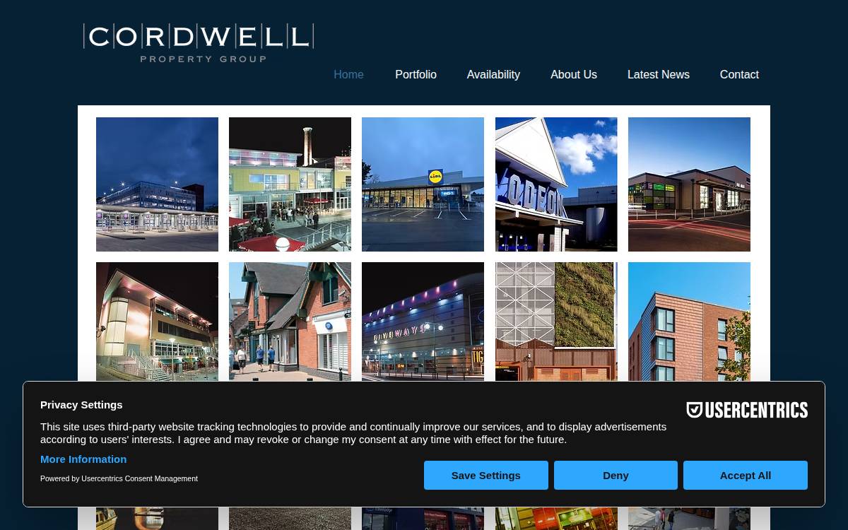 Cordwell Property website preview