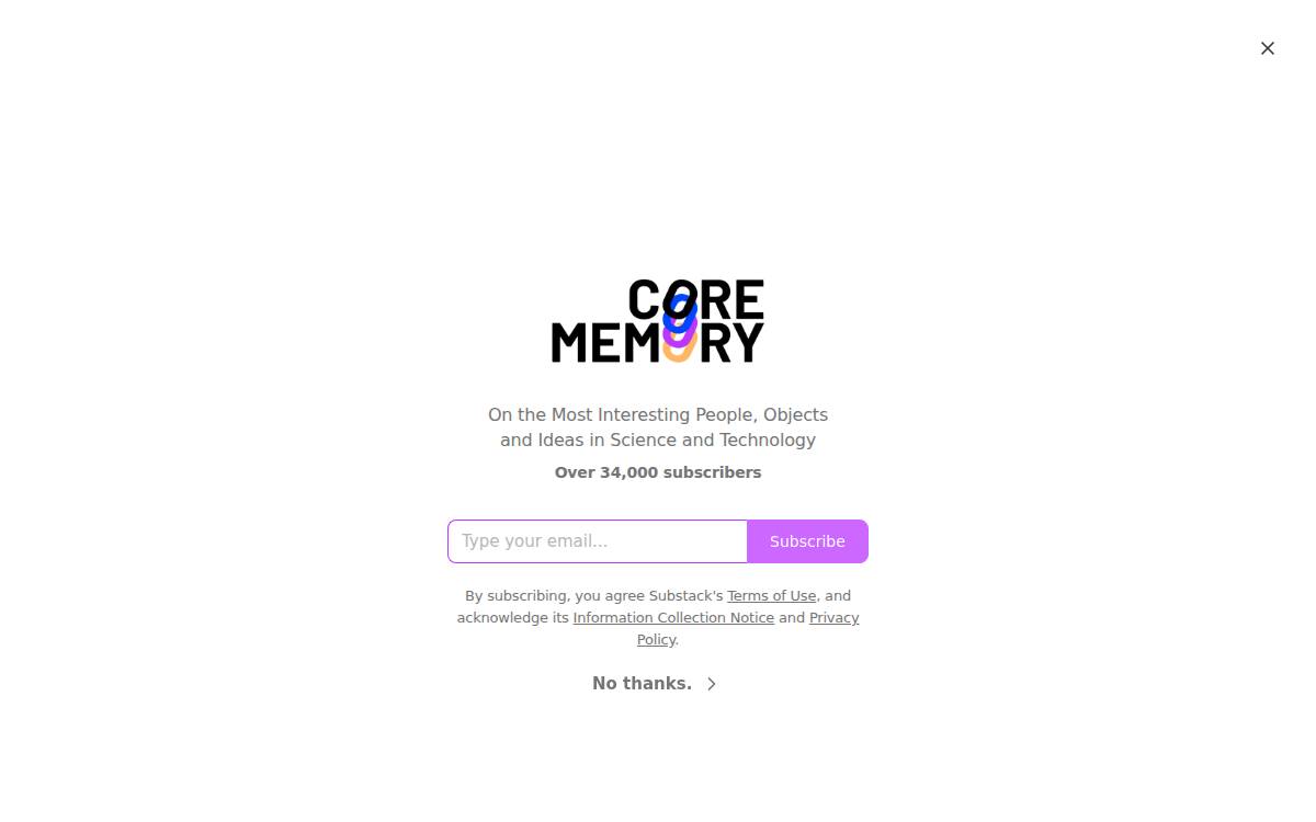 Core website preview