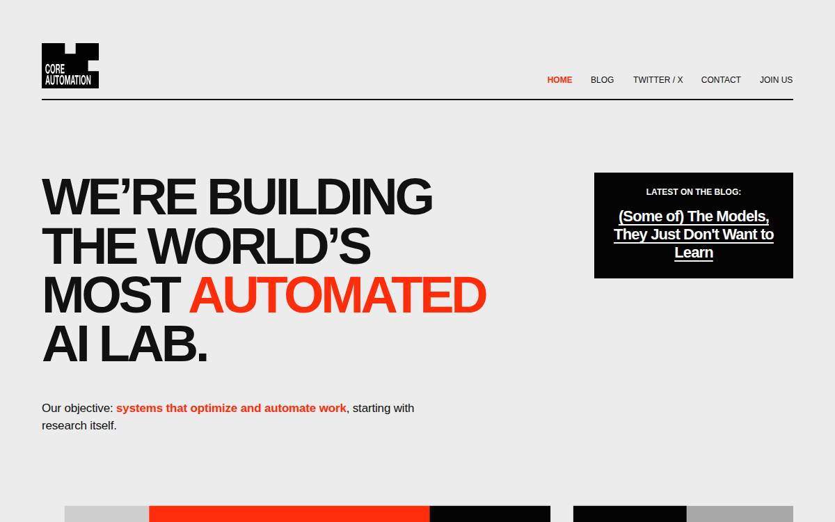 Coreauto website preview