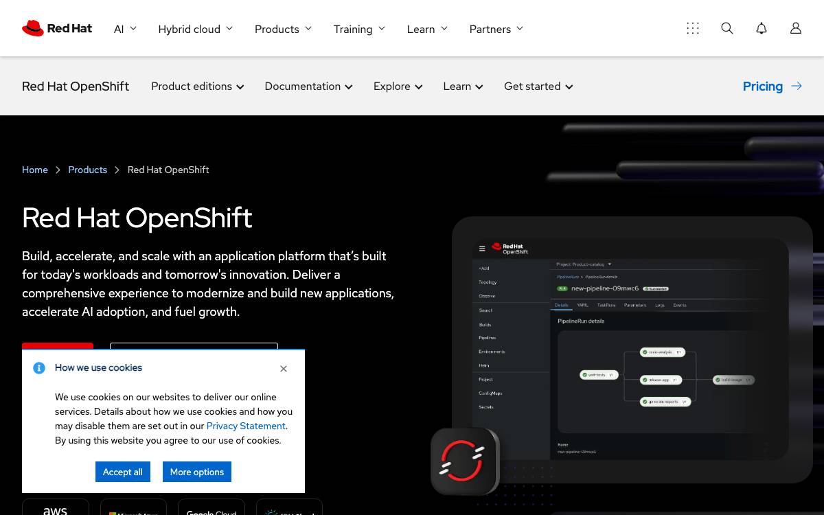 CoreOS website preview