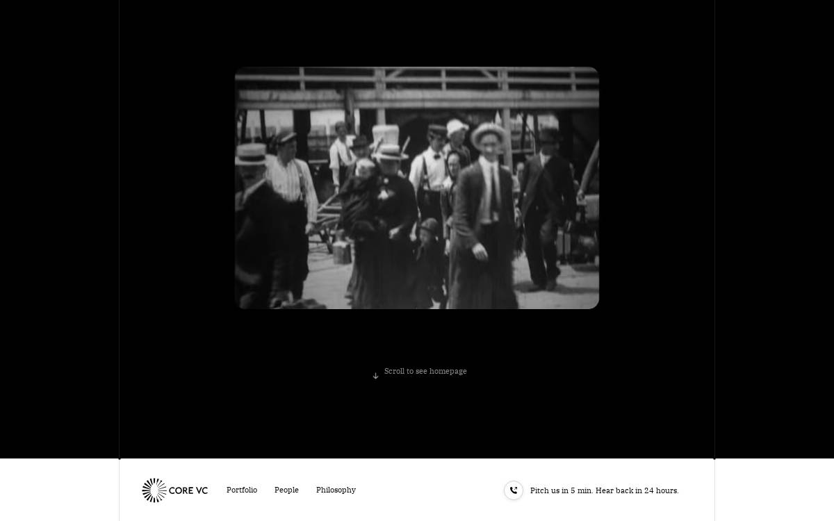 Corevc website preview