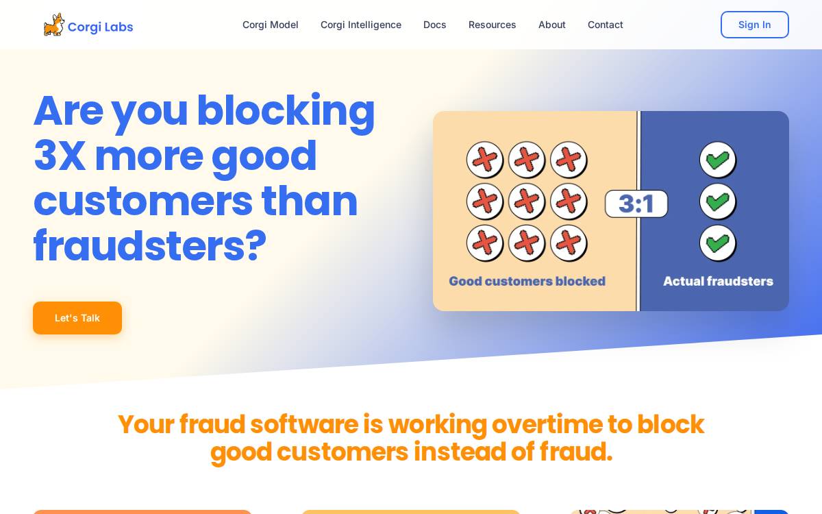 Corgi Labs website preview