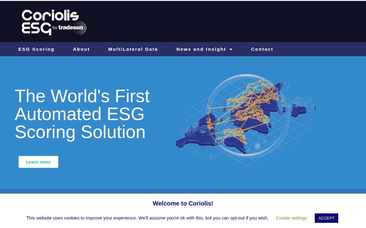 Coriolistechnologies website preview