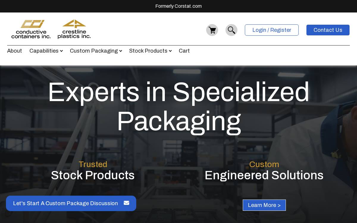 Corstat website preview