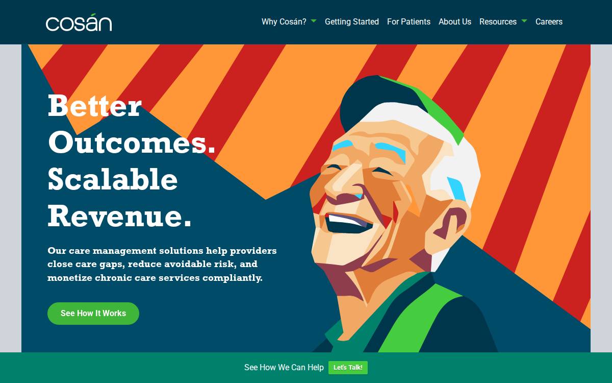 Cosan website preview