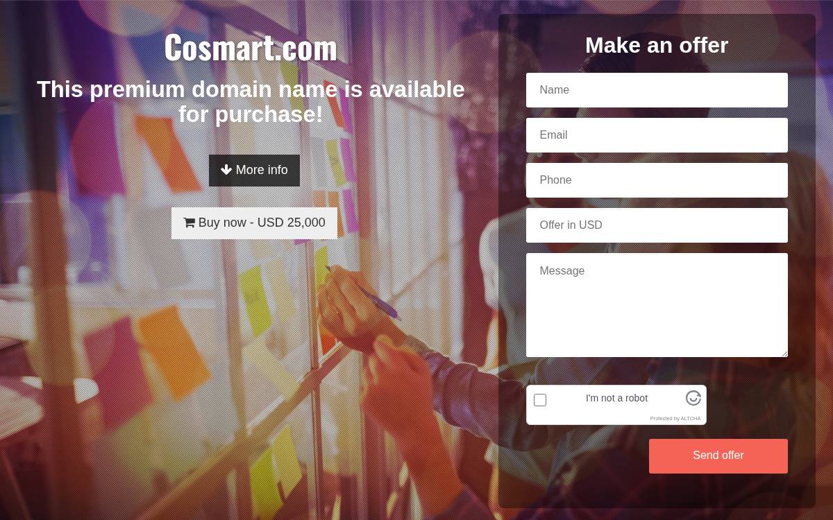 Cosmart website preview
