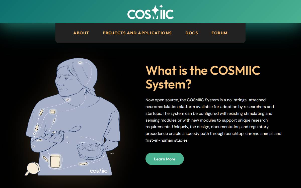 COSMIIC website preview